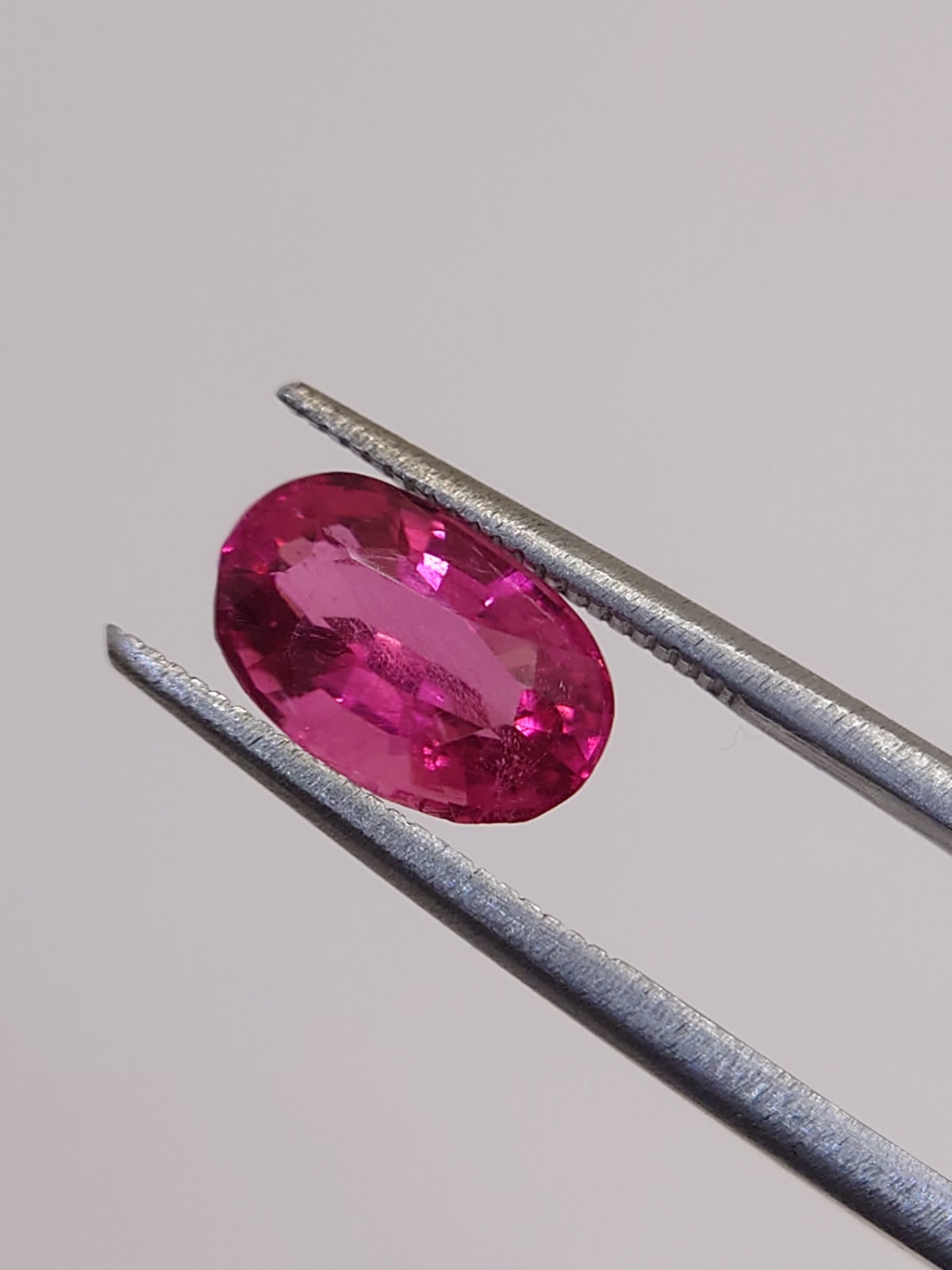 2.30 Ct. Oval Hot Pink Tourmaline from Nigeria — view 1